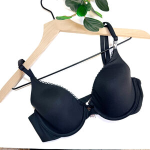 Victoria's Secret Black Body By Victoria Bra 32C New With Tags